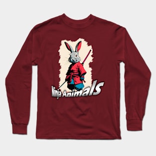 ninja animals Long Sleeve T-Shirt